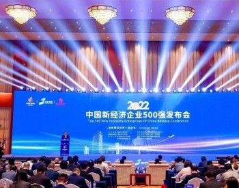 通威荣列“2022中国新经济企业<em>500强</em>”