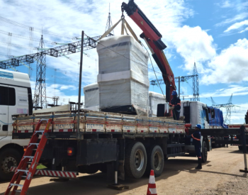 巴西Nova Olinda电厂逆变器长期改造项目设备抵达现场