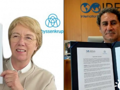 Irena携手蒂森克虏伯签署加速<em>绿氢发展</em>解决方案