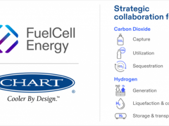 <em>FuelCell</em> Energy携手Chart Industries就脱碳化及氢能技术达成合作
