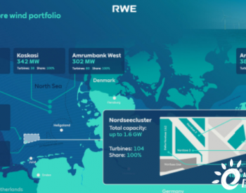RWE收购德国<em>北海</em>1.6GW海上风电项目全部股权