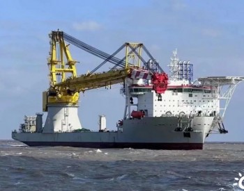 5000吨海上<em>风电安装船</em>！开启首秀