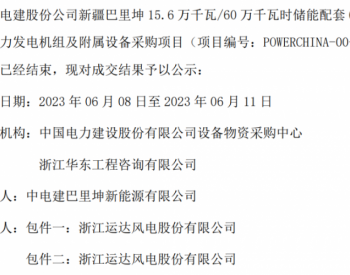 中标 | <em>700MW</em>风电项目中标公示