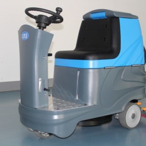 沃驰工厂车间物业保洁机场停车场驾驶式洗地机