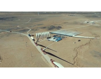 国家首批以沙漠、戈壁、荒漠为重点实施的大型风电基地项目大件运输圆满<em>收官</em>