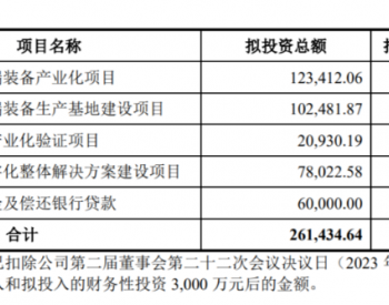 利元亨：拟募资25亿元加码HJT电池设备