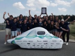 荷兰学生团队制造了世界上最高效的<em>氢动力</em>汽车