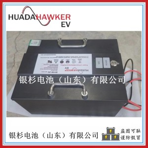 HAWKER霍克EV48-20工业AGV搬运车用20AH电池