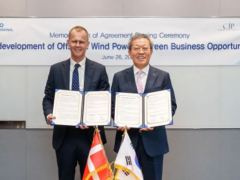 <em>丹麦</em>CIP携手韩国POSCO开发韩国海上风电绿氢+绿氨项目