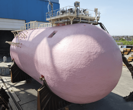 华滋能源连续交付多型lng船用燃料罐