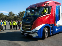 澳大利亚首款氢燃料电池重卡Taurus即将上路