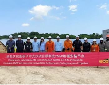 中国电建哥伦比亚莱菲卡尔光伏项目顺利完成机械安