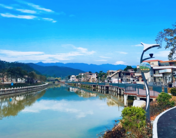 中国能建葛洲坝市政公司承建的广东江门水系治理项