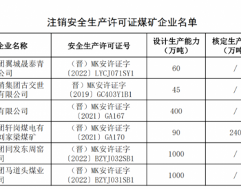 最新！山西<em>6座</em>煤矿证被注销，其中包括两座千万吨级煤矿