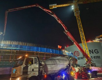 福建漳州LNG 3号储罐完成第一层<em>墙体</em>浇筑
