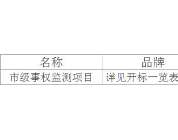 中标 | 江西省机电设备招标有限公司关于江西省新余生态环境监测中心2023年环保监测<em>设备采购项目</em>招标结果公示