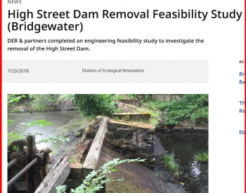 美国马萨诸塞州拆除了海街<em>水坝</em>，保护自然资源和社区安全