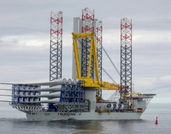 中国制造！这艘风电安装船将在世界最大的海上<em>风电场安装</em>风机！