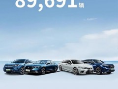 <em>本田</em>中国7月销量89691辆，电动化车型今年累计销量约13.3万辆