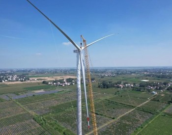 总计60台！三峡能源安徽阜南300兆瓦风电项目首台风机