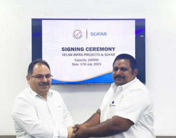 100MW！<em>首航</em>与印度Velan Infra签署供货协议