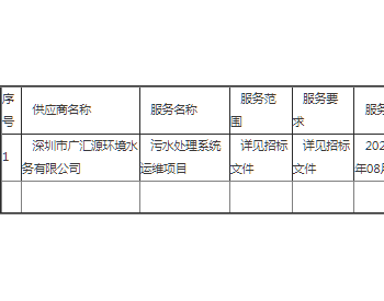 中标 | 广东深圳市<em>龙岗</em>区第二人民医院污水处理系统运维项目中标公告