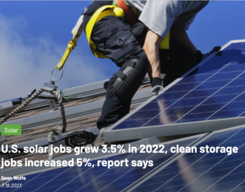 <em>美国太阳能</em>、风能、储能相关工作岗位有多少？