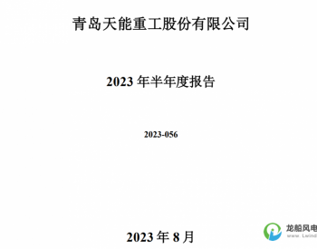 <em>天能</em>重工发布2023年半年度报告