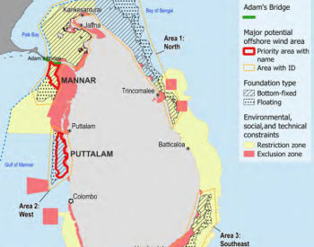 <em>斯里兰卡</em>海上风电路线图发布，为首个项目确定了两个地点