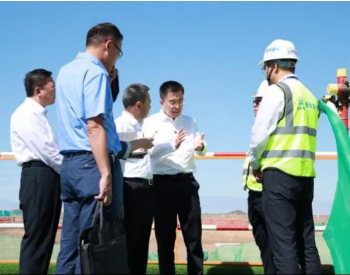 集热塔基础开挖已完成！新疆博乐市光热大基地项目正加快建设