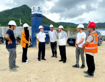 海南三亚市发展改革委调研集中式光伏发电项目