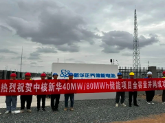 新艾电气40MW/80MWh源网侧储能项目顺利并网