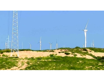 全国首个“火<em>风光储</em>制研一体化”示范项目奈曼旗300兆瓦风电项目并网发电