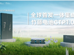创明竹藤电池计划启动 全球首发一体集成竹藤电池CTP1.0