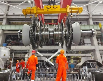 江苏国信射阳港电厂2×100万千瓦燃煤发电扩建工程2号机组汽轮机扣缸一次成功