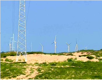 火风光储制研一体化示范项目奈曼旗300兆瓦风电工程并网发电
