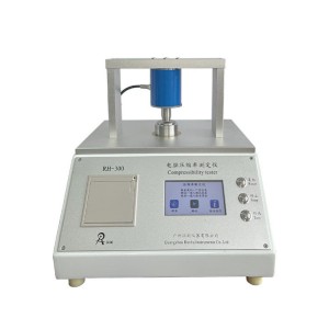 电脑测控压缩率测定仪 炭纸压缩特性测试仪
