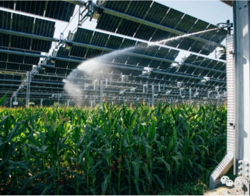法国开发商建造配备灌溉系统的农业光伏发电厂