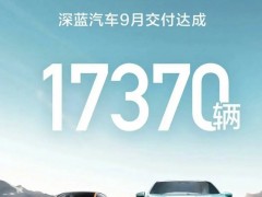 <em>深蓝汽车</em>9月交付17,370辆，S7上市2个月连续交付破万