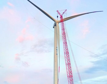 <em>200</em>万千瓦革命老区风电项目472台风机吊装工作全部完成