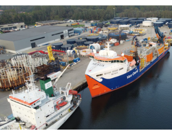 荷兰<em>Van</em> Oord风电公司开始为波罗的海之鹰海上风电场安装电缆