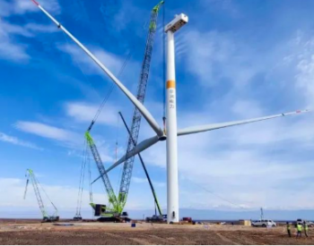 助力100万千瓦风电项目成功吊装
