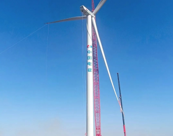 神大风电承装的中电建新疆巴里坤项目顺利完成首吊