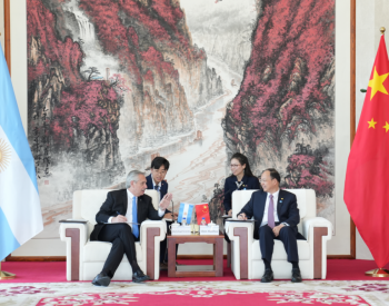 阿根廷总统费尔南德斯到访中国能建