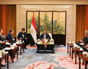中国能建宋海良拜会埃及总理马德布利