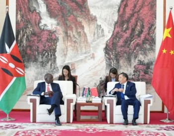 中国能建宋海良与肯尼亚总统鲁托会谈
