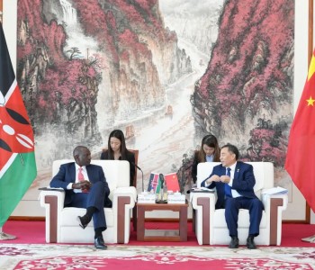 中国能建董事长宋海良与肯尼亚总统鲁托会谈