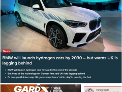 2030年后，推多款氢车！宝马氢技术总经理：氢燃料电池汽车应该与电动汽车一起开发