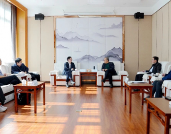 <em>潞安化工集团</em>王志清与上海电气环球工程公司客人座谈