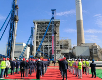 国信靖江2×100万千瓦机组扩建项目桩基工程正式开